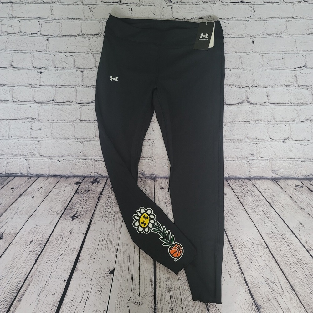 Girls Youth Under Armour Leggings Size YXL XL